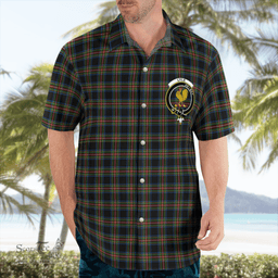 Scottish Lyle Clan Badge Tartan Hawaii Shirt Crest Tartan Plaid Shirt Scottish Plaid Tartan Plaid - ScotsTee - scotstee.com