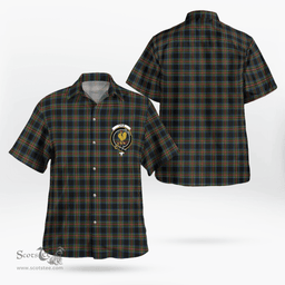 Scottish Lyle Clan Badge Tartan Hawaii Shirt Crest Tartan Plaid Shirt Scottish Plaid Tartan Plaid - ScotsTee - scotstee.com