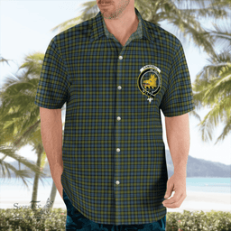 Scottish Campbell Clan Badge Tartan Hawaii Shirt Crest Tartan Plaid Shirt Scottish Plaid Tartan Plaid - ScotsTee - scotstee.com
