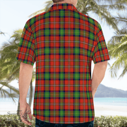 Scottish Fullerton Clan Badge Tartan Hawaii Shirt Crest Tartan Plaid Shirt Scottish Plaid Tartan Plaid - ScotsTee - scotstee.com