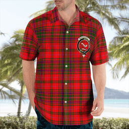 Scottish Macdougall Clan Badge Tartan Hawaii Shirt Crest Tartan Plaid Shirt Scottish Plaid Tartan Plaid - ScotsTee - scotstee.com