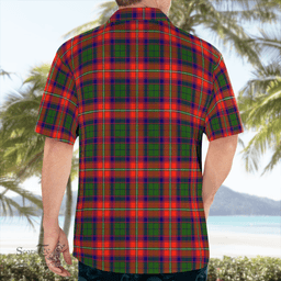 Scottish Charteris Earls Of Wemyss Clan Badge Tartan Hawaii Shirt Crest Tartan Plaid Shirt Scottish Plaid Tartan Plaid - ScotsTee - scotstee.com