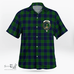 Scottish Keith Clan Badge Tartan Hawaii Shirt Crest Tartan Plaid Shirt Scottish Plaid Tartan Plaid - ScotsTee - scotstee.com
