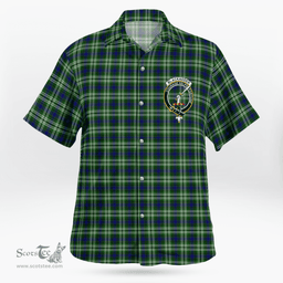 Scottish Blackadder Clan Badge Tartan Hawaii Shirt Crest Tartan Plaid Shirt Scottish Plaid Tartan Plaid - ScotsTee - scotstee.com