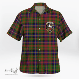 Scottish Cochrane Clan Badge Tartan Hawaii Shirt Crest Tartan Plaid Shirt Scottish Plaid Tartan Plaid - ScotsTee - scotstee.com