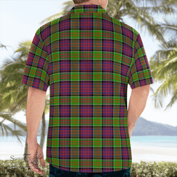 Scottish Macdonald Ranald Clan Badge Tartan Hawaii Shirt Crest Tartan Plaid Shirt Scottish Plaid Tartan Plaid - ScotsTee - scotstee.com
