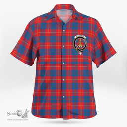 Scottish Galloway Clan Badge Tartan Hawaii Shirt Crest Tartan Plaid Shirt Scottish Plaid Tartan Plaid - ScotsTee - scotstee.com