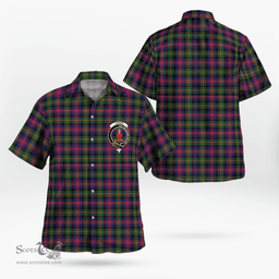 Scottish Logan Clan Badge Tartan Hawaii Shirt Crest Tartan Plaid Shirt Scottish Plaid Tartan Plaid - ScotsTee - scotstee.com