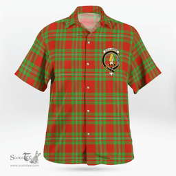 Scottish Callander Clan Badge Tartan Hawaii Shirt Crest Tartan Plaid Shirt Scottish Plaid Tartan Plaid - ScotsTee - scotstee.com