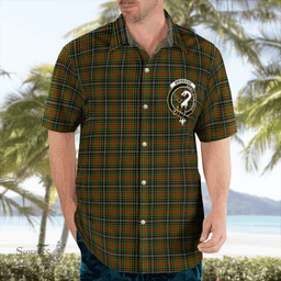 Scottish Brisbane Clan Badge Tartan Hawaii Shirt Crest Tartan Plaid Shirt Scottish Plaid Tartan Plaid - ScotsTee - scotstee.com