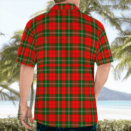 Scottish Lennox Kincaid Clan Badge Tartan Hawaii Shirt Crest Tartan Plaid Shirt Scottish Plaid Tartan Plaid - ScotsTee - scotstee.com