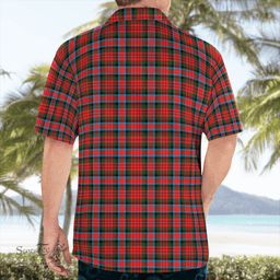 Scottish Macduff Clan Badge Tartan Hawaii Shirt Crest Tartan Plaid Shirt Scottish Plaid Tartan Plaid - ScotsTee - scotstee.com