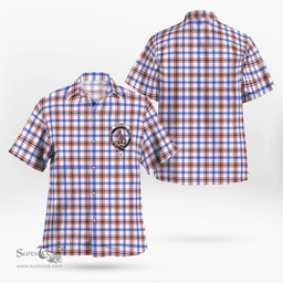 Scottish Boswell Clan Badge Tartan Hawaii Shirt Crest Tartan Plaid Shirt Scottish Plaid Tartan Plaid - ScotsTee - scotstee.com