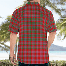 Scottish Macbain Clan Badge Tartan Hawaii Shirt Crest Tartan Plaid Shirt Scottish Plaid Tartan Plaid - ScotsTee - scotstee.com