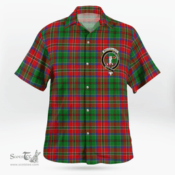 Scottish Macculloch Clan Badge Tartan Hawaii Shirt Crest Tartan Plaid Shirt Scottish Plaid Tartan Plaid - ScotsTee - scotstee.com