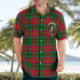 Scottish Macculloch Clan Badge Tartan Hawaii Shirt Crest Tartan Plaid Shirt Scottish Plaid Tartan Plaid - ScotsTee - scotstee.com