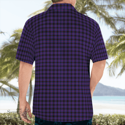 Scottish Garden Clan Badge Tartan Hawaii Shirt Crest Tartan Plaid Shirt Scottish Plaid Tartan Plaid - ScotsTee - scotstee.com
