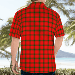 Scottish Macdonald Of Sleat Clan Badge Tartan Hawaii Shirt Crest Tartan Plaid Shirt Scottish Plaid Tartan Plaid - ScotsTee - scotstee.com