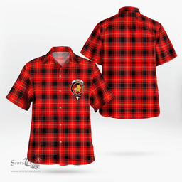 Scottish Maciver Clan Badge Tartan Hawaii Shirt Crest Tartan Plaid Shirt Scottish Plaid Tartan Plaid - ScotsTee - scotstee.com
