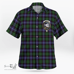 Scottish Galbraith Clan Badge Tartan Hawaii Shirt Crest Tartan Plaid Shirt Scottish Plaid Tartan Plaid - ScotsTee - scotstee.com