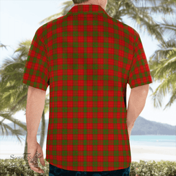 Scottish Dewar Clan Badge Tartan Hawaii Shirt Crest Tartan Plaid Shirt Scottish Plaid Tartan Plaid - ScotsTee - scotstee.com