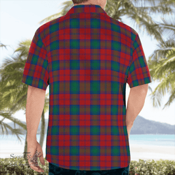 Scottish Lindsay Clan Badge Tartan Hawaii Shirt Crest Tartan Plaid Shirt Scottish Plaid Tartan Plaid - ScotsTee - scotstee.com