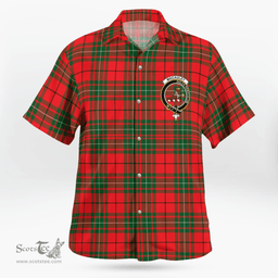 Scottish Macauley Clan Badge Tartan Hawaii Shirt Crest Tartan Plaid Shirt Scottish Plaid Tartan Plaid - ScotsTee - scotstee.com