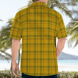 Scottish Houston Clan Badge Tartan Hawaii Shirt Crest Tartan Plaid Shirt Scottish Plaid Tartan Plaid - ScotsTee - scotstee.com