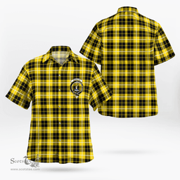 Scottish Barclay Clan Badge Tartan Hawaii Shirt Crest Tartan Plaid Shirt Scottish Plaid Tartan Plaid - ScotsTee - scotstee.com