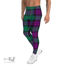 Plaid Mens Running Leggings, Plaid Meggings Men's, Tartan Plaid Leggings Men, plaid leggings, mens running leggings, mens gym leggings, buffalo plaid leggings, brown leggings, grey leggings, red leggings, green leggings, purple leggings, blue leggings, Mens Sports Leggings, meggings men, Pattern Leggings