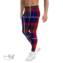 Scotstee Shop Tartan Plaid Men's Leggings Yoga Pants Clan Pennycook Plaid Men Running Leggings
