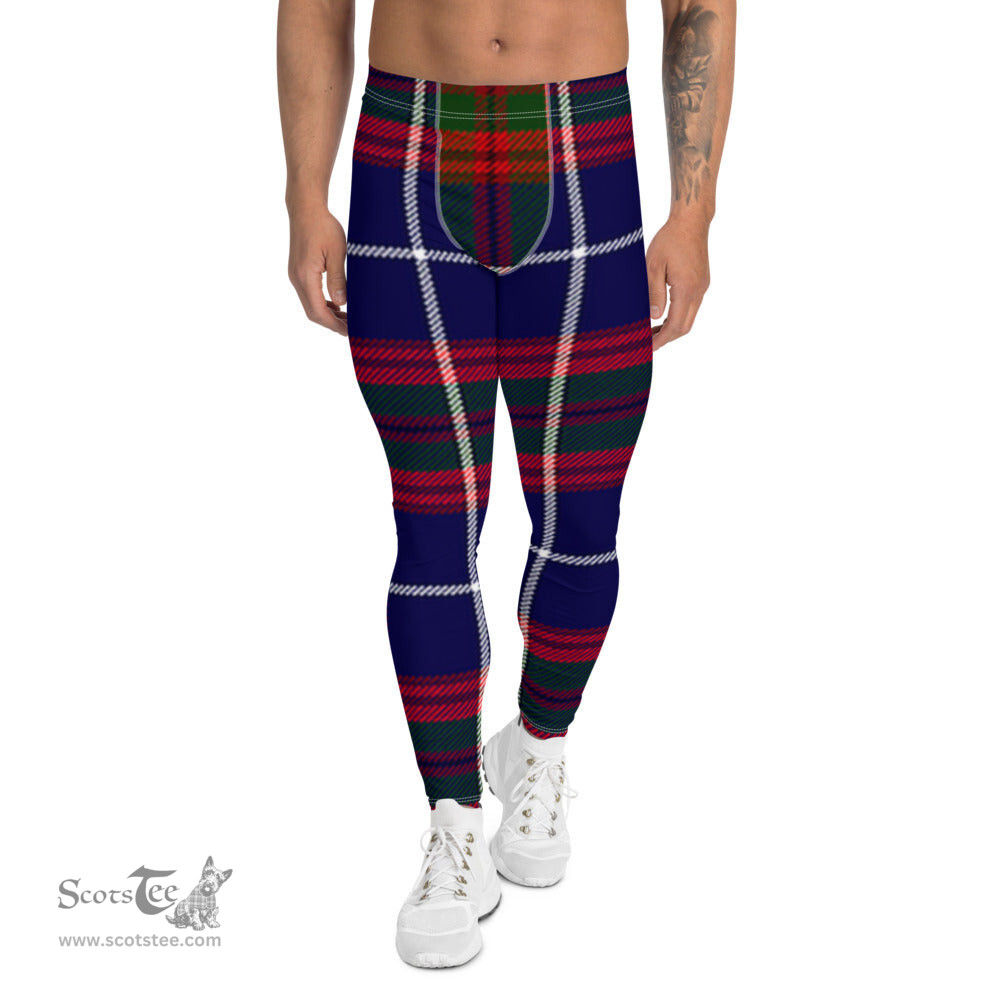 Scotstee Shop Tartan Plaid Men's Leggings Yoga Pants Clan Pennycook Plaid Men Running Leggings