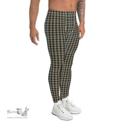 Plaid Mens Running Leggings, Plaid Meggings Men's, Tartan Plaid Leggings Men, plaid leggings, mens running leggings, mens gym leggings, buffalo plaid leggings, brown leggings, grey leggings, red leggings, green leggings, purple leggings, blue leggings, Mens Sports Leggings, meggings men, Pattern Leggings
