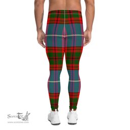 Scotstee Shop Tartan Plaid Men's Leggings Yoga Pants Clan Pentland Plaid Men Running Leggings