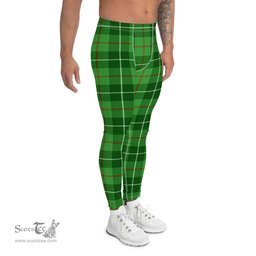 Plaid Mens Running Leggings, Plaid Meggings Men's, Tartan Plaid Leggings Men, plaid leggings, mens running leggings, mens gym leggings, buffalo plaid leggings, brown leggings, grey leggings, red leggings, green leggings, purple leggings, blue leggings, Mens Sports Leggings, meggings men, Pattern Leggings
