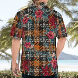 Scottish Clan Oklahoma State University Tartan Scottish Lion Hawaiian Shirt | Tartan Plaid Shirt Scottish Plaid Tartan Plaid - ScotsTee - scotstee.com