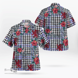 Scottish Clan Sir Walter Scott Tartan Scottish Lion Hawaiian Shirt | Tartan Plaid Shirt Scottish Plaid Tartan Plaid - ScotsTee - scotstee.com