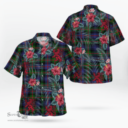 Scottish Clan Spalding Murray of Atholl Modern Tartan Scottish Lion Hawaiian Shirt | Tartan Plaid Shirt Scottish Plaid Tartan Plaid - ScotsTee - scotstee.com