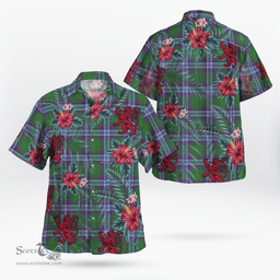 Scottish Clan Jones 2 Tartan Scottish Lion Hawaiian Shirt | Tartan Plaid Shirt Scottish Plaid Tartan Plaid - ScotsTee - scotstee.com
