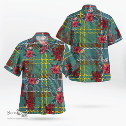 Scottish Clan Whitelaw Tartan Scottish Lion Hawaiian Shirt | Tartan Plaid Shirt Scottish Plaid Tartan Plaid - ScotsTee - scotstee.com
