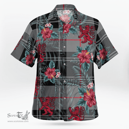 Scottish Clan Moffat Modern Tartan Scottish Lion Hawaiian Shirt | Tartan Plaid Shirt Scottish Plaid Tartan Plaid - ScotsTee - scotstee.com