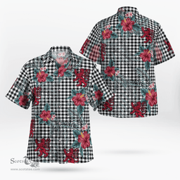 Scottish Clan Shepherd Tartan Scottish Lion Hawaiian Shirt | Tartan Plaid Shirt Scottish Plaid Tartan Plaid - ScotsTee - scotstee.com
