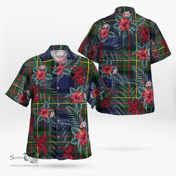 Scottish Clan MacLaren Modern Tartan Scottish Lion Hawaiian Shirt | Tartan Plaid Shirt Scottish Plaid Tartan Plaid - ScotsTee - scotstee.com