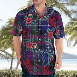 Scottish Clan Pride of Scotland Tartan Scottish Lion Hawaiian Shirt | Tartan Plaid Shirt Scottish Plaid Tartan Plaid - ScotsTee - scotstee.com