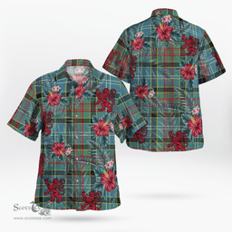 Scottish Clan Paisley District Tartan Scottish Lion Hawaiian Shirt | Tartan Plaid Shirt Scottish Plaid Tartan Plaid - ScotsTee - scotstee.com