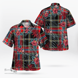 Scottish Clan Norwegian Night Tartan Scottish Lion Hawaiian Shirt | Tartan Plaid Shirt Scottish Plaid Tartan Plaid - ScotsTee - scotstee.com