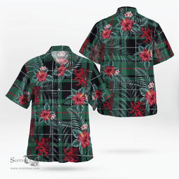 Scottish Clan MacAulay Hunting Ancient Tartan Scottish Lion Hawaiian Shirt | Tartan Plaid Shirt Scottish Plaid Tartan Plaid - ScotsTee - scotstee.com