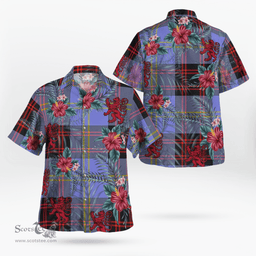 Scottish Clan Scottish Clan Rutherford Tartan Scottish Lion Hawaiian Shirt | Tartan Plaid Shirt Scottish Plaid Tartan Plaid - ScotsTee - scotstee.com