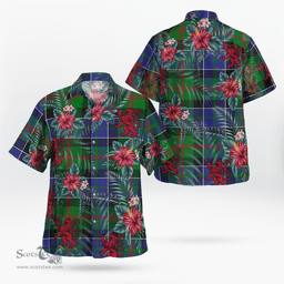 Scottish Clan Paterson Tartan Scottish Lion Hawaiian Shirt | Tartan Plaid Shirt Scottish Plaid Tartan Plaid - ScotsTee - scotstee.com
