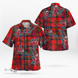 Scottish Clan Matheson Modern Tartan Scottish Lion Hawaiian Shirt | Tartan Plaid Shirt Scottish Plaid Tartan Plaid - ScotsTee - scotstee.com